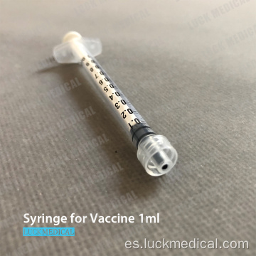 Jeringa de vacuna vacía 1 ml